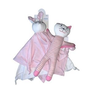 Under The Nile 100% Organic Egyptian Cotton Baby Girl Lovey Toys